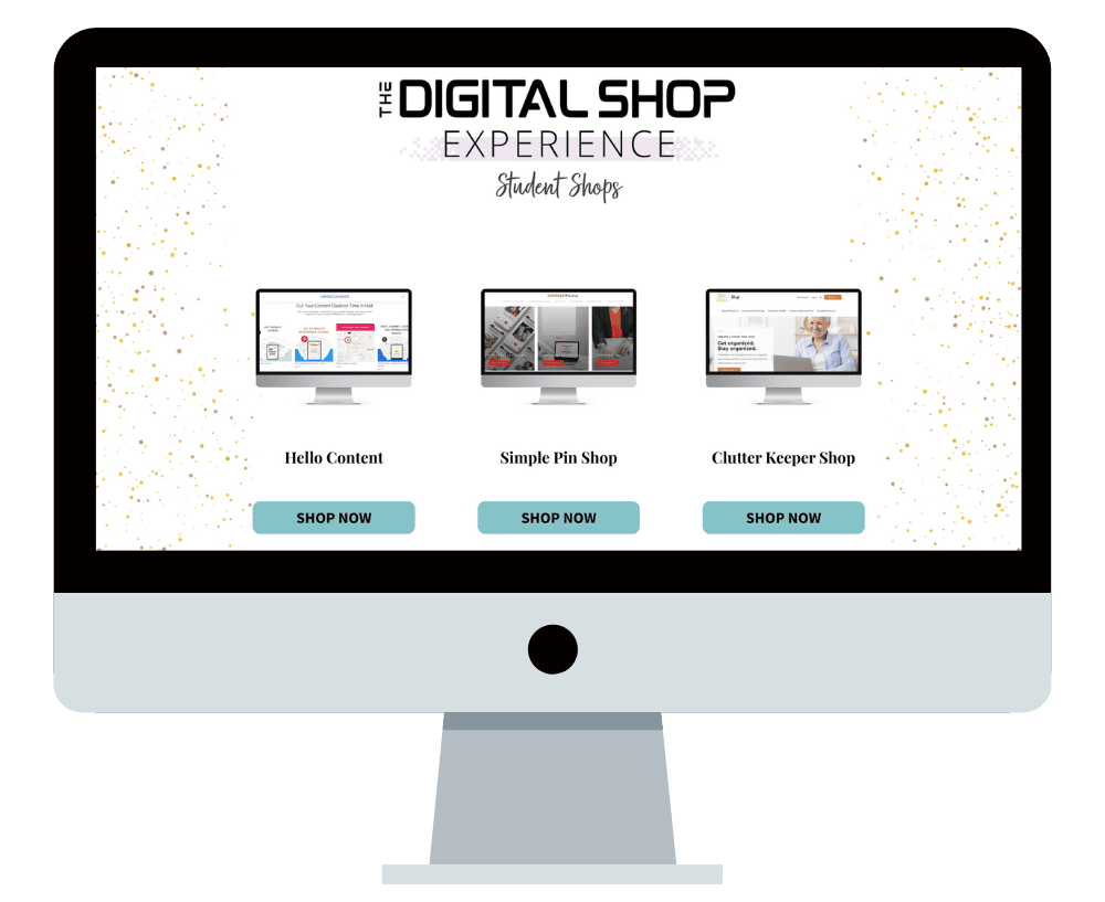 Digital Shop Experience Student Shops